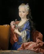 Jean-Franc Millet Portrait of Maria Ana Victoria de Borbon oil on canvas